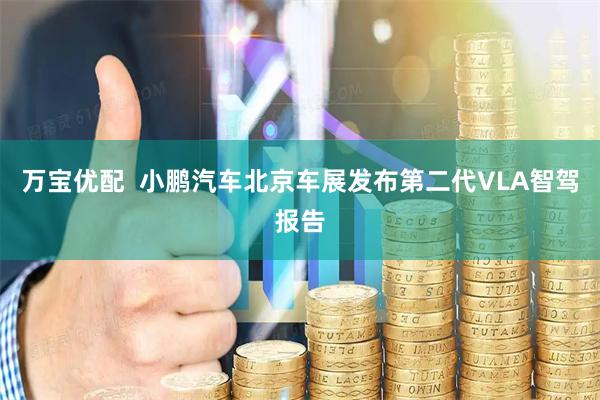 万宝优配  小鹏汽车北京车展发布第二代VLA智驾报告